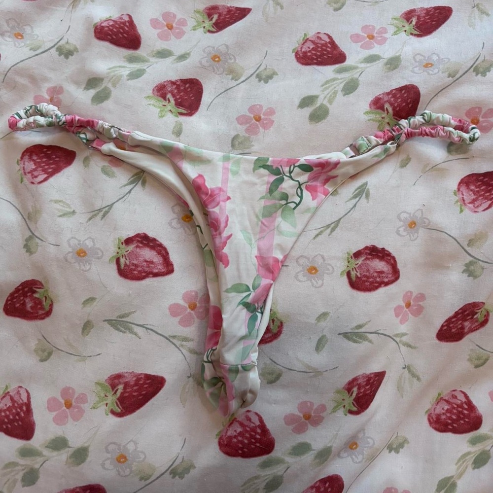 Frankie's Bikinis Floral Bikini Bottoms